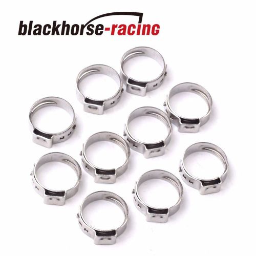 10x  1/2‘’ pex clamp cinch rings crimp pinch fittings 304 stainless steel