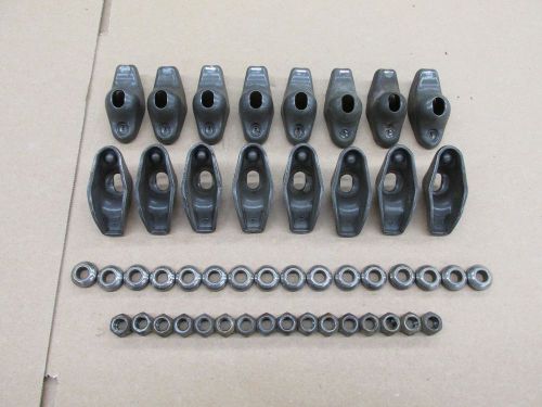 Gm 1960&#039;s small block sbc triangle stamp rocker arms rockers - 461 x 462 heads