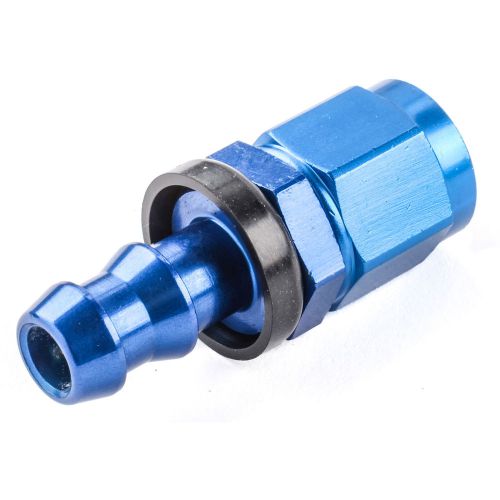 Russell 624000 twist-lok hose end straight -04 an female blue