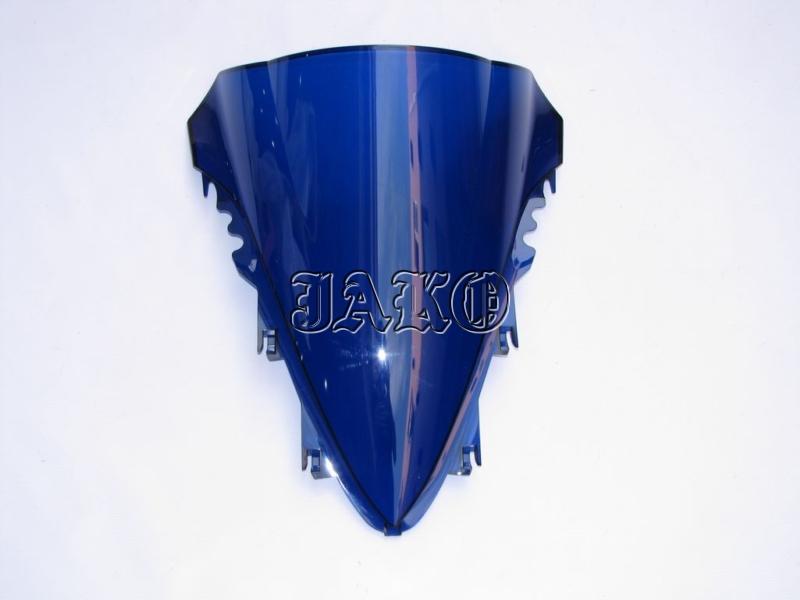 Windshield blue screen racing windscreen for yamaha yzf-r1 2007-2008