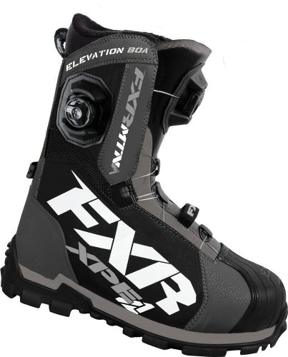 Fxr elevation lite 2016 boa focus snow boots charcoal/gray/black