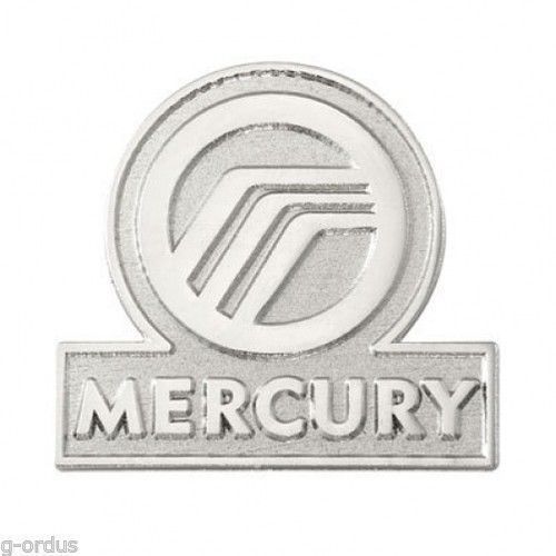 Lot of 2 mercury milan grand marquis mountaineer sable mariner topaz lapel pins