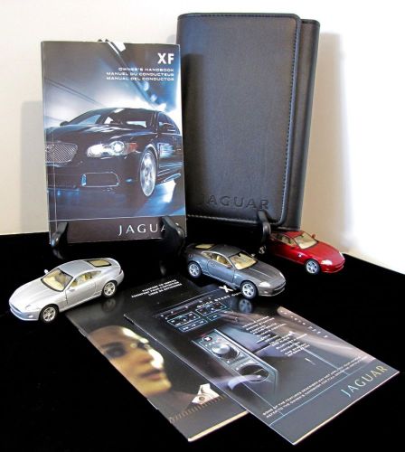 2010 jaguar xf with navigation owners manual set #o30