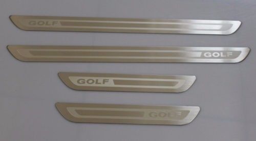 Stainless door sill scuff plate guard trim for vw golf 4 6 mk6 mk4 09-2011 mk4