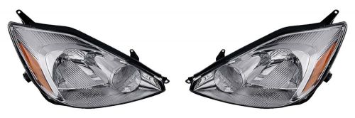 2004 2005 toyota sienna headlight lamp left and right pair set