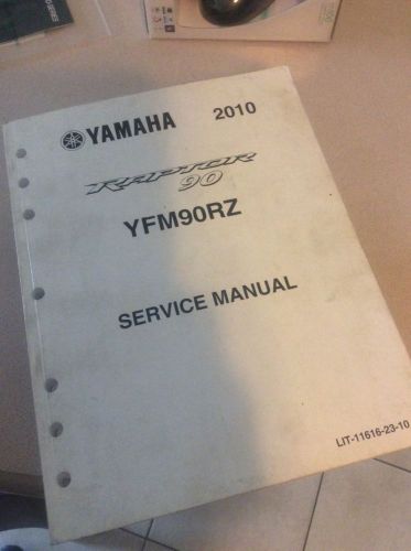 2010 yamaha atv raptor 90 yfm90rz service manual