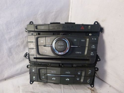 09 10 11 12 13 cadillac cts radio cd control panel  25837731