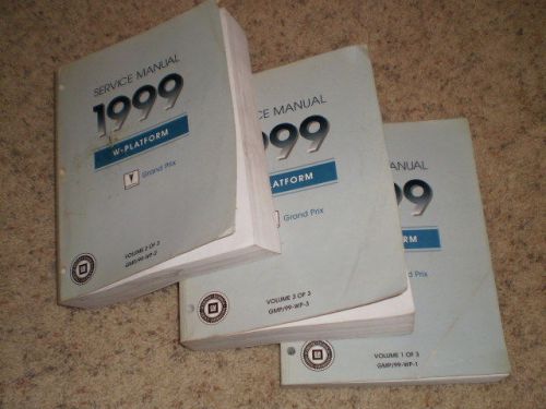 Grand prix service manual set