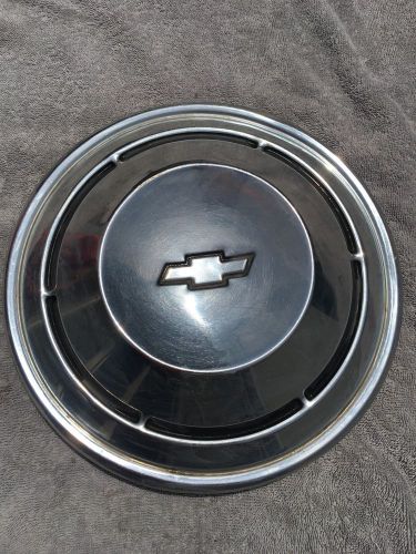 Vintage chevrolet dog dish hubcap