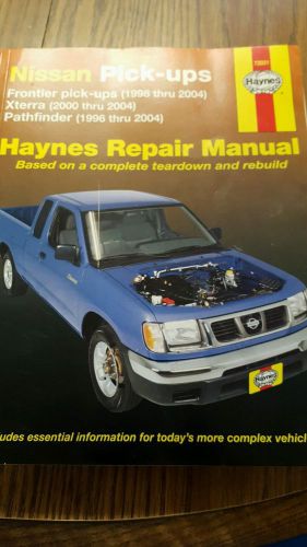 Haynes repair manual nissan pick-ups 1996-2004