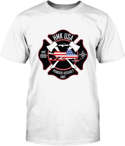 Hmk hm2sstfirwxl tee hmk fire white xl