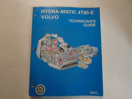 1998 volvo hydra-matic 4t65-e technicians guide manual factory oem book 98 deal