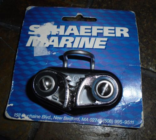 New schaefer marine 70-28 stainless steel cam cleat &amp; accessories 7/16 (11mm)