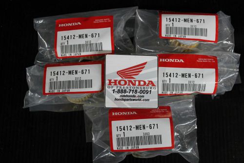 Genuine honda #15412-men-671 x 5 oil filters trx450r/er/crf150/crf250/crf450
