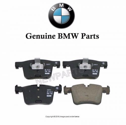 Front disc brake pad set genuine bmw 34106856191 fits: bmw f25 x3 f30 328i