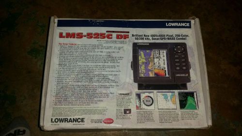 Lowrance fish finder lms 525c