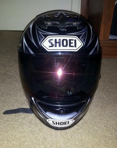 Shoei helmet xl (rf1000)with clear & tinted lens