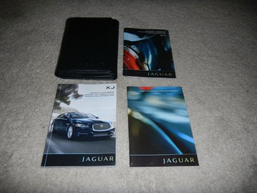 2013 jaguar xj owners manual set + free shipping