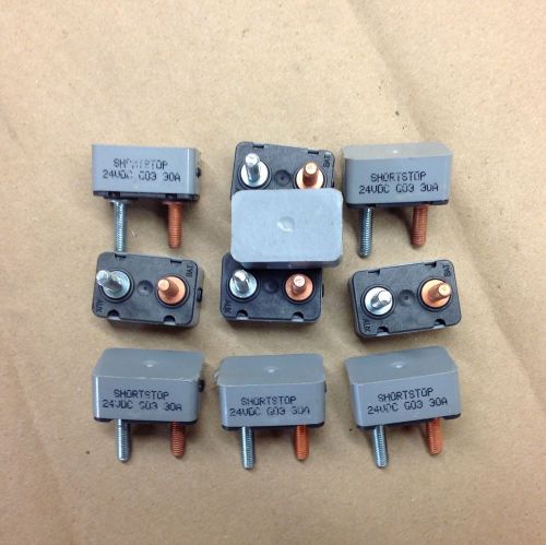 Shortstop 30a 24vdc auto breaker 10 count