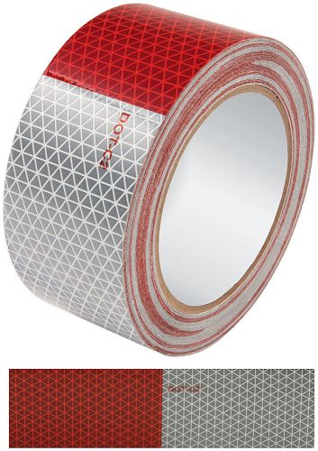 Reflective tape triangle pattern 2&#034; x 50&#039; allstar howe longacre