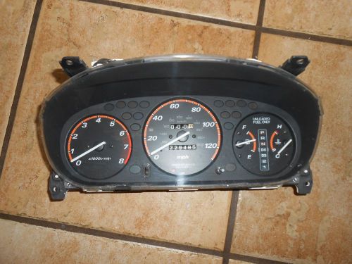 1997-2001 honda cr-v crv at auto instrument gauge cluster speedometer tach