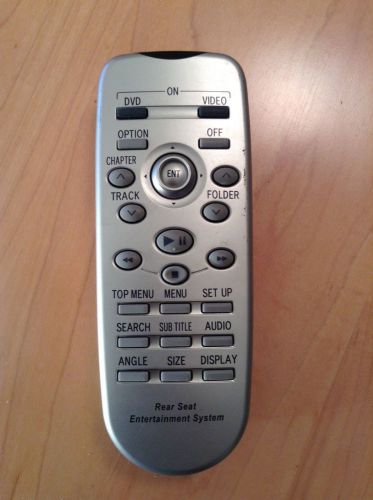Oem toyota rear dvd remote control model# 86170-45020  any toyota w/factory dvd