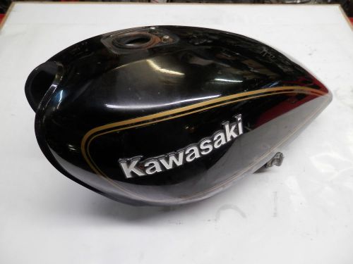 1979 kawasaki kz400 ltd fuel gas tank petcock emblems door