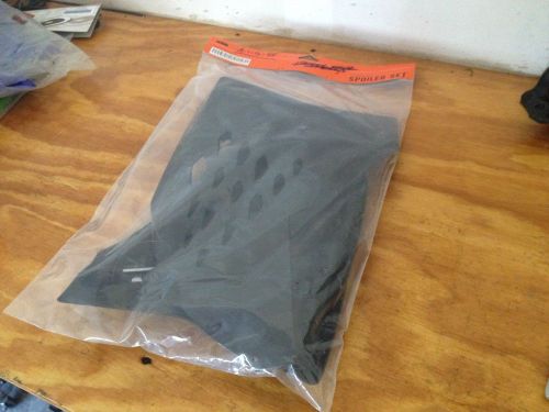 Nos ktm motorcycle spoiler cover grille side shroud set, black