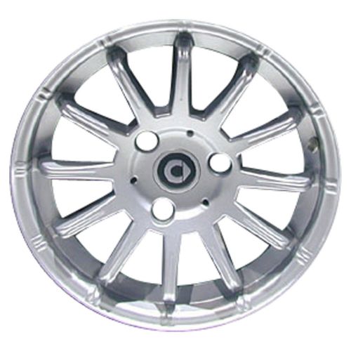 Oem reman 15x5.5 alloy wheel rear light silver metallic full face painted-85191