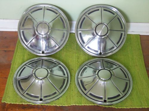 72 73 74 75 76 plymouth hub caps 14&#034; set of 4 hubcaps 1972 1973 1974 1975 1976