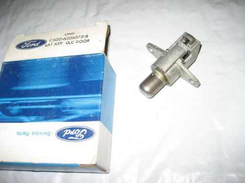 Nos new c6dz6206072b glove box door latch 67/72 f100/750 81&amp;85 series 66 falcon