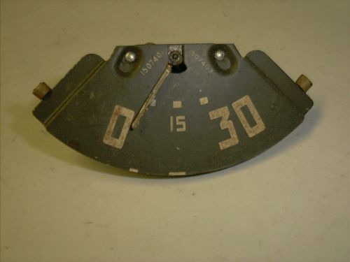 1949-1953 chevy,chevrolet truck original dash mounted oil pressure gauge