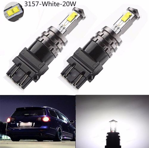 2x 3156 3157 cree xte 720lm car reverse backup brake side maker stope led lights