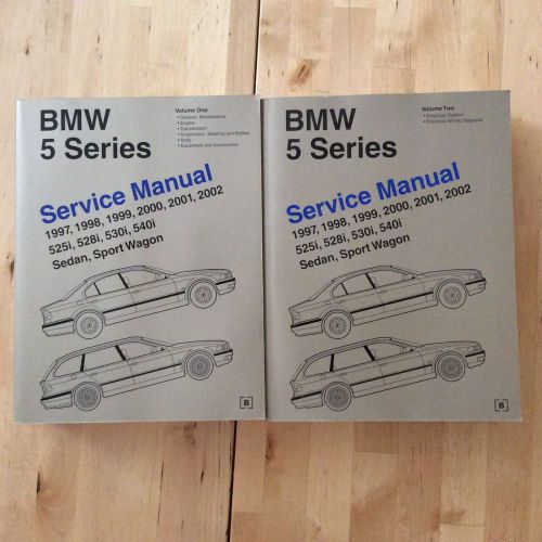 Bmw 5 series service manual 1997-2002 bentley publishing mechanical electrical