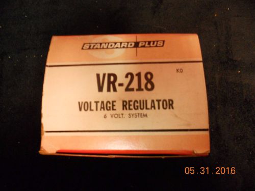 Standard motor products vr-218 new alternator regulator