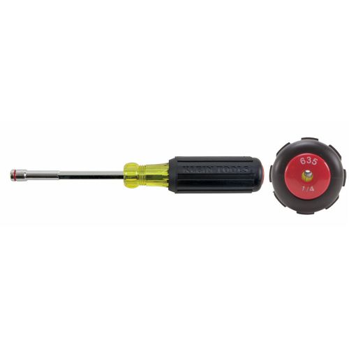 New klein tools 1/4&#034; heavy-duty nut driver 635-1/4