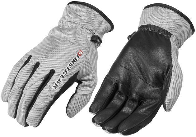 Firstgear ultra mesh motorcycle gloves silver lg/large