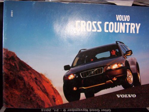 2001 volvo cross country owners manual guide book