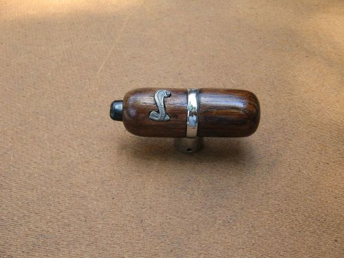 1967 1968 1969 1970  shelby mustang cobra wood shift knob