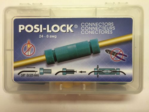 Posi-lock wire connector kit 6 - 24 awg