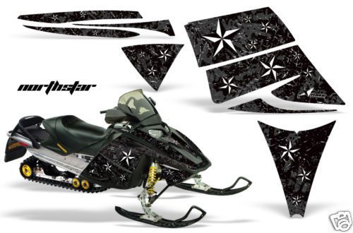 Amr racing wrap mxz ski-doo rev snowmobile sled graphics decal kit 03-09 nk