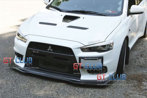 Mitsubishi evo evolution 10 x ra style carbon front lip spoiler