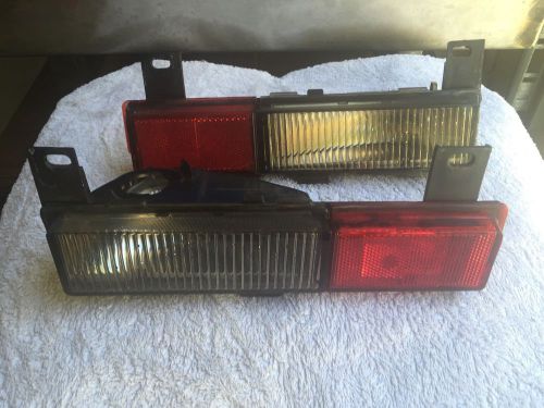 91-96 corvette c4 rear side marker light pair 16508519 16508520