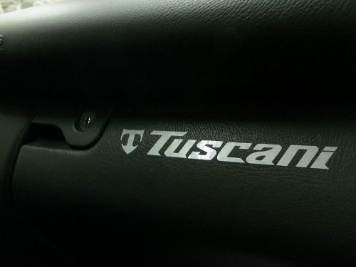 2pcs dashboard badge decal sticker *tuscani*