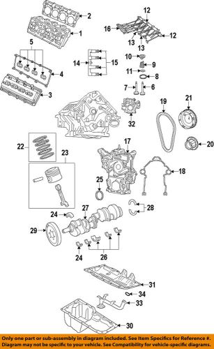 Chrysler oem-camshaft 53022372aa