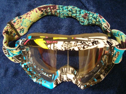 Fox adult size racing goggles nice!