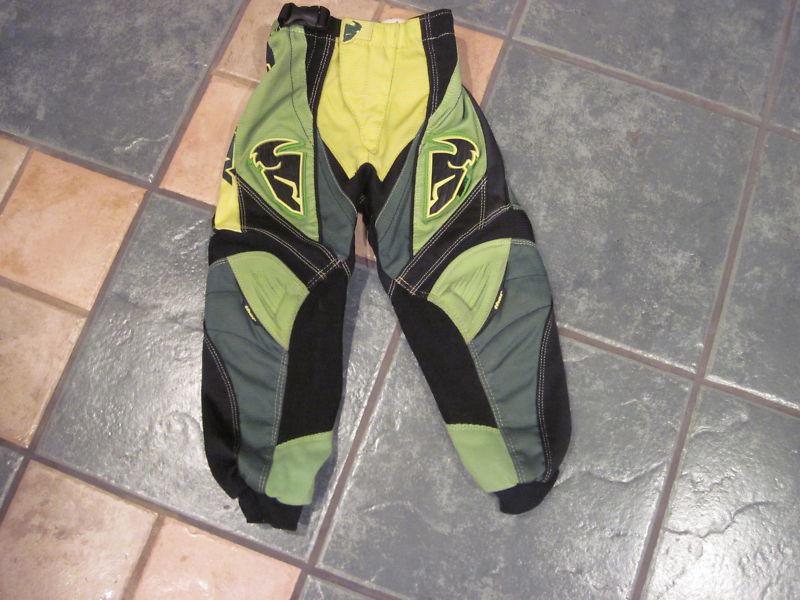 Youth motocross pants thor brand racing  