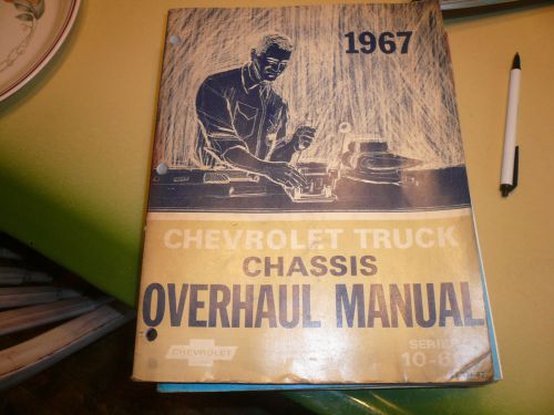 1967 chevrolet truck chassis overhaul manual - vintage st-134-67