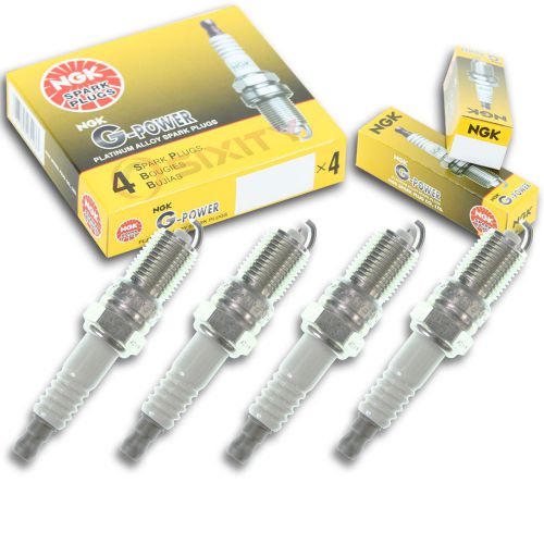 4pcs volvo penta 5.7l gxi ngk g-power spark plugs stern drive duoprop kit sh