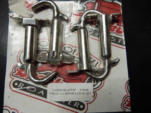 1930-31 hood latch set rat rod vintage original